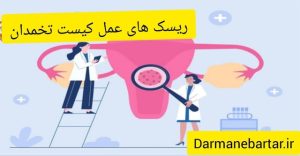 ریک های عمل کیست تخمدان